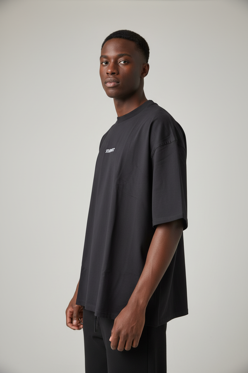 Standout Original Black T-Shirt - model alternate view