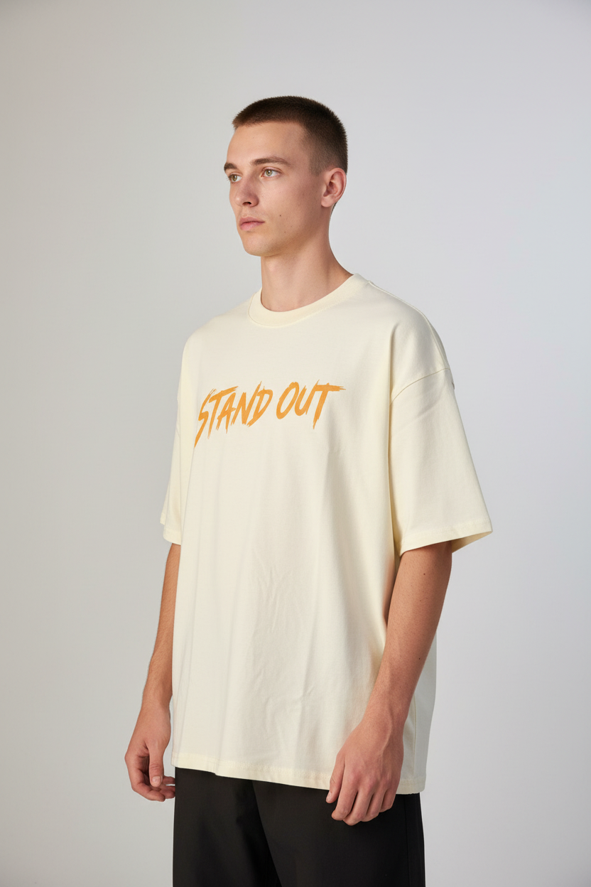 Photo 1 — White Model, Front Print