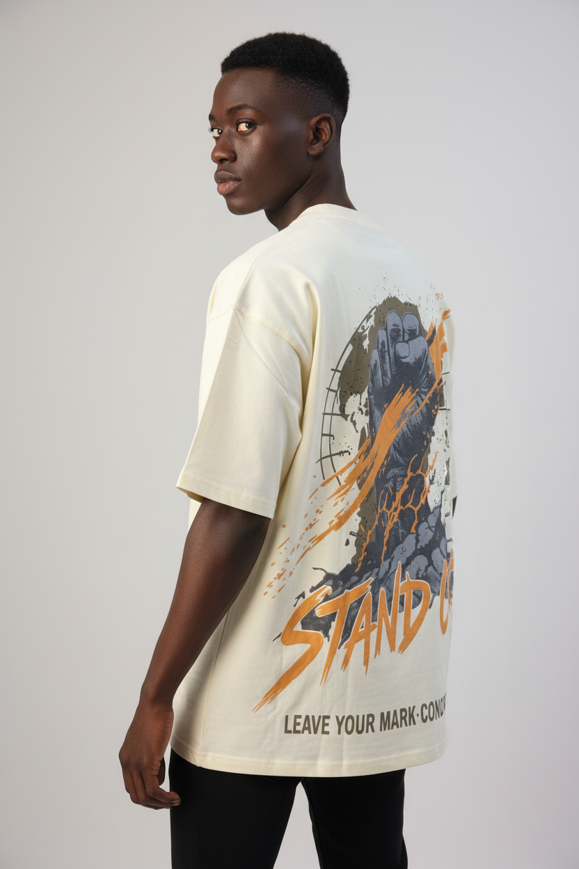 Photo 2 — Black Model, Back Graphic