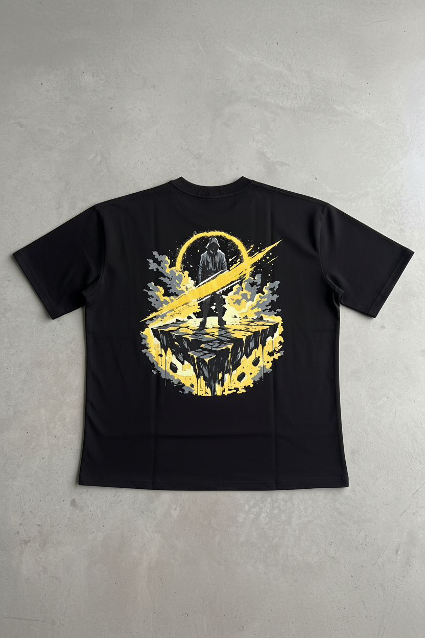 Photo 5 — Back Flat Lay with Void Walker Graphic